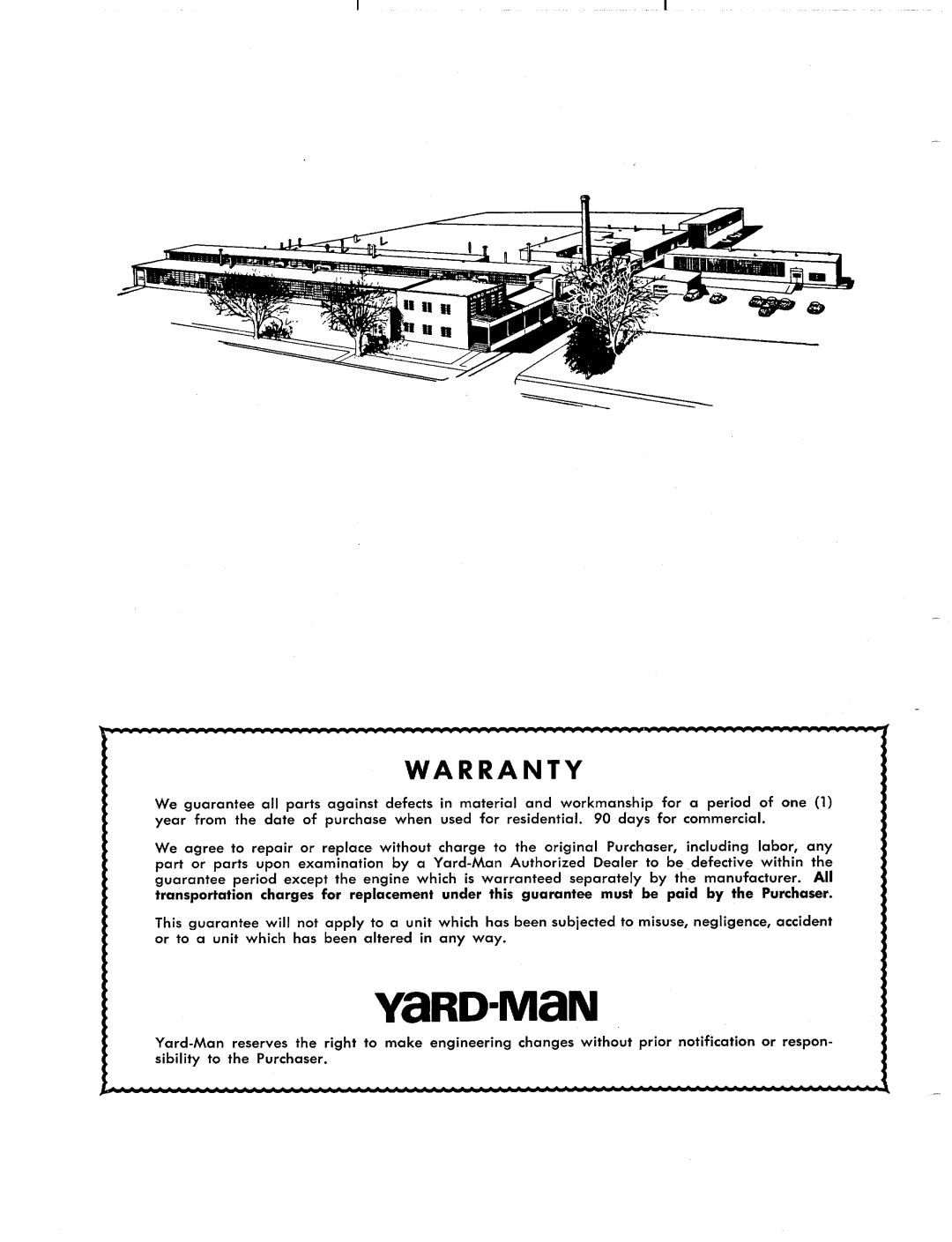 Yard-Man 2440-0 manual 