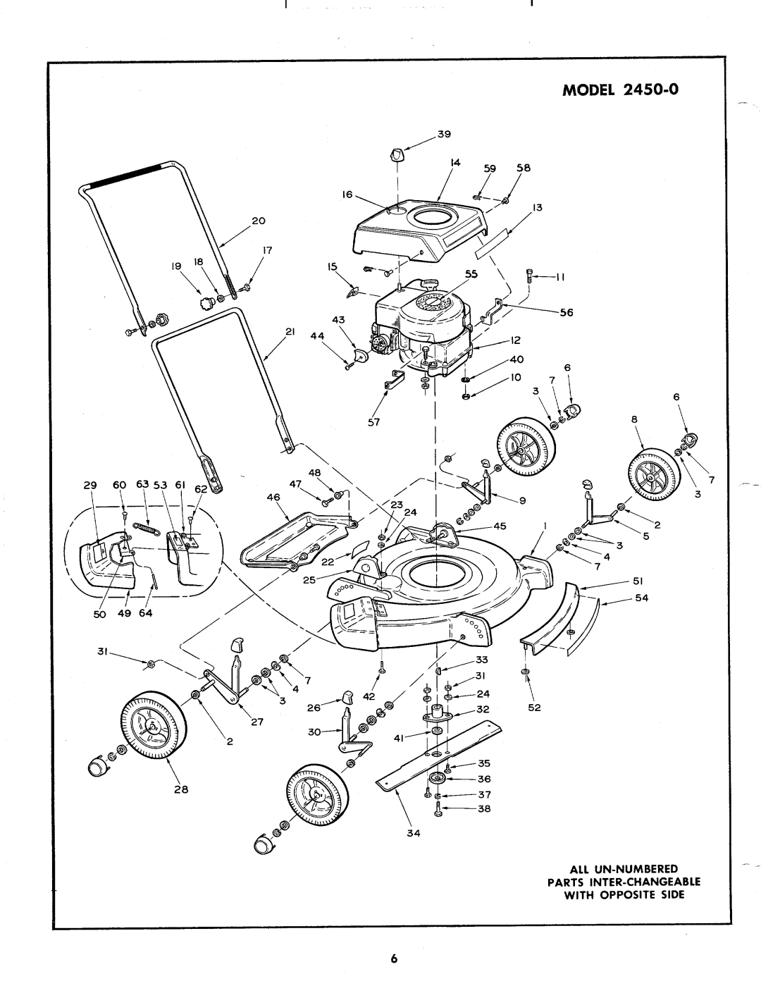 Yard-Man 2450-0 manual 