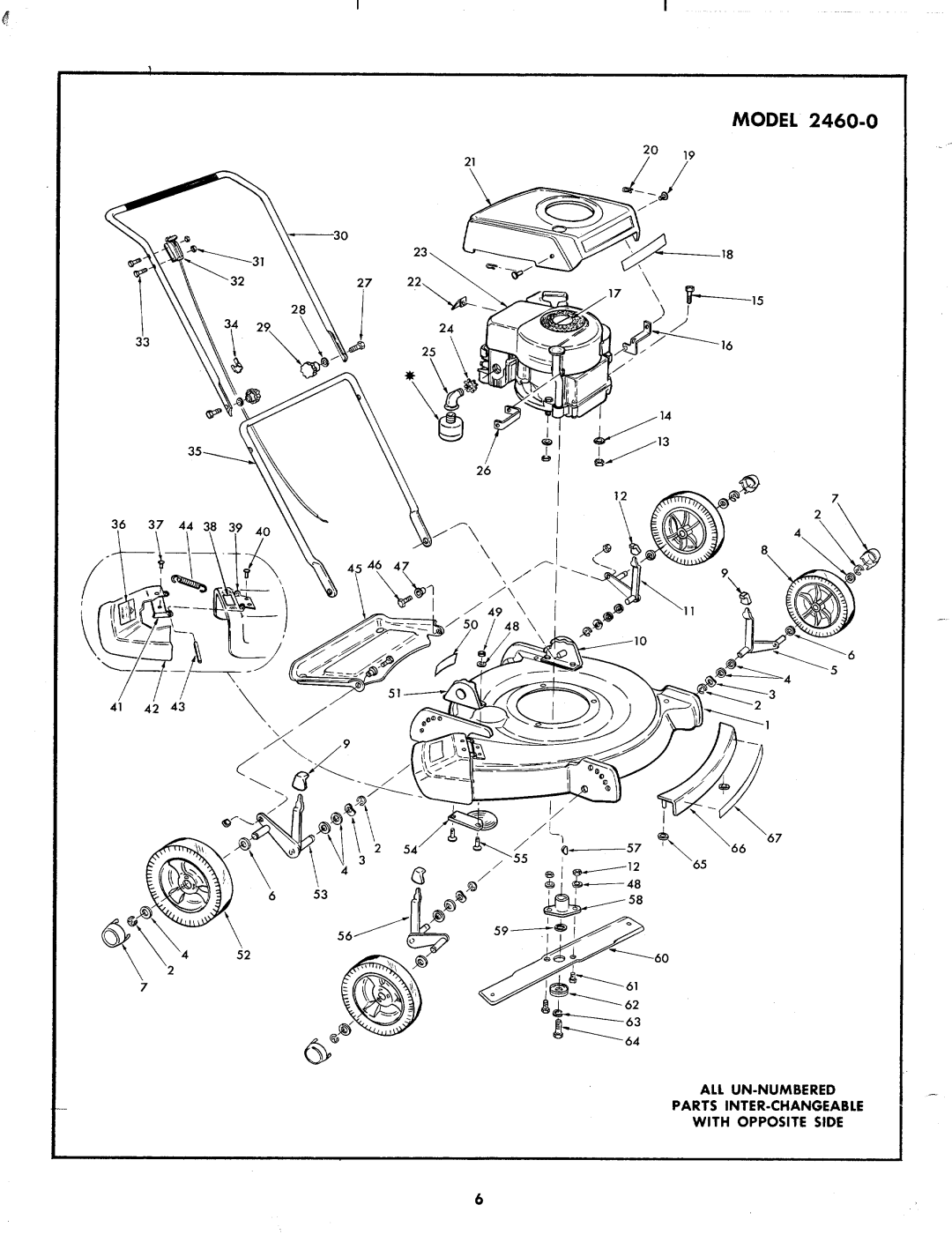 Yard-Man 2460-0 manual 