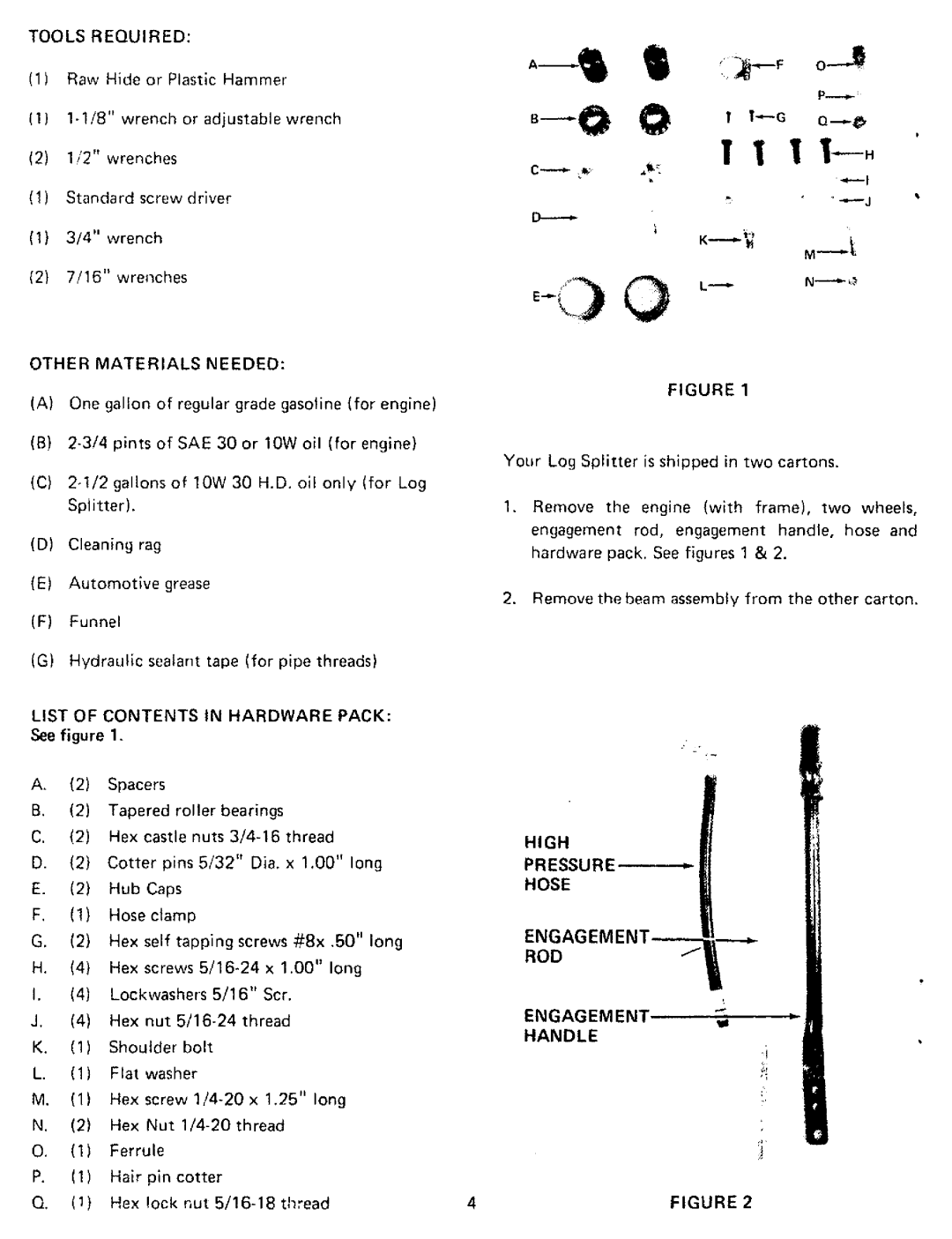 Yard-Man 24645-9 manual 