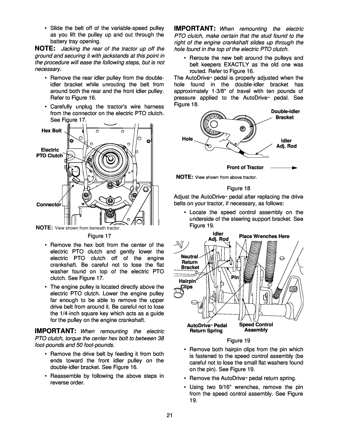 Yard-Man 247.27432 manual Reassemble by following the above steps in reverse order 