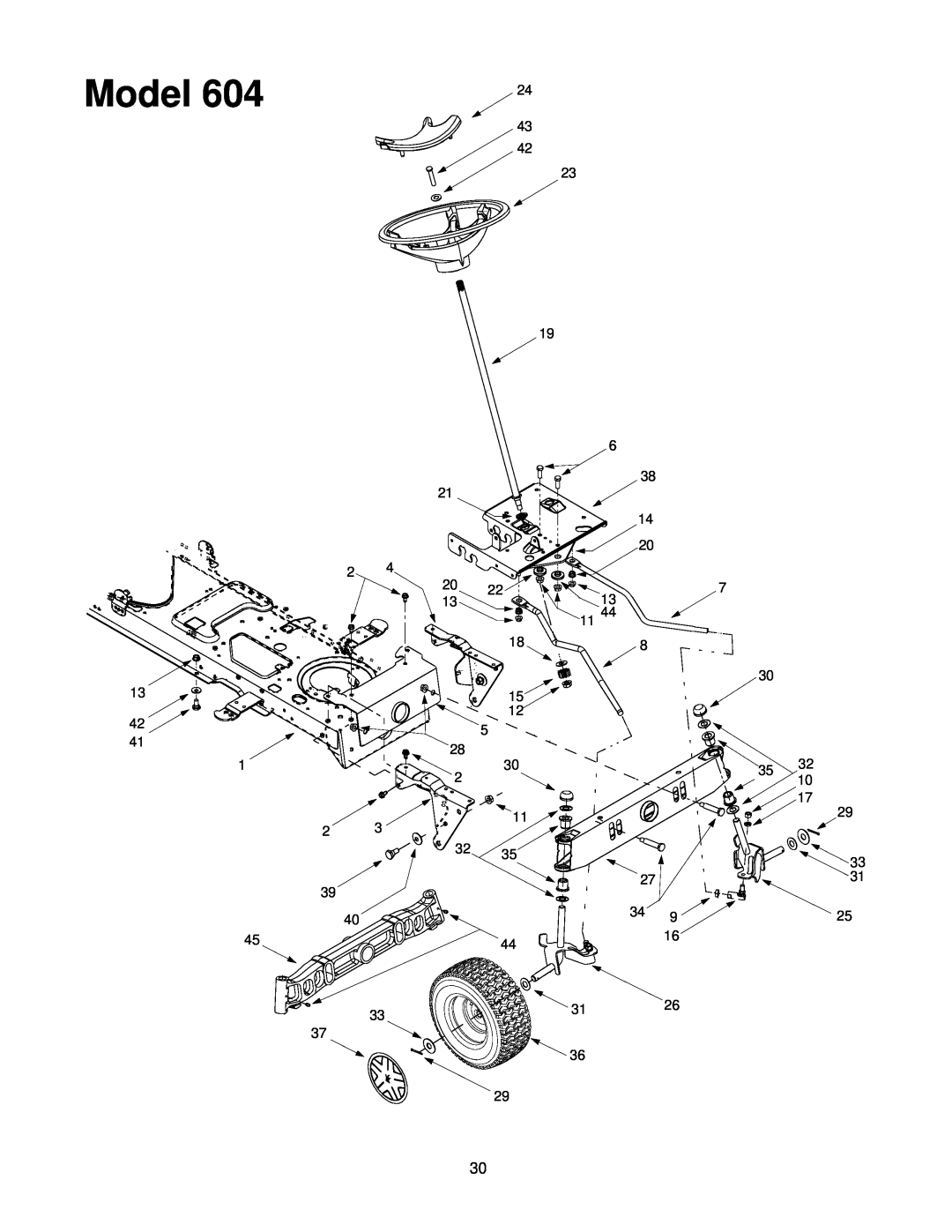 Yard-Man 247.27432 manual Model, 3126 