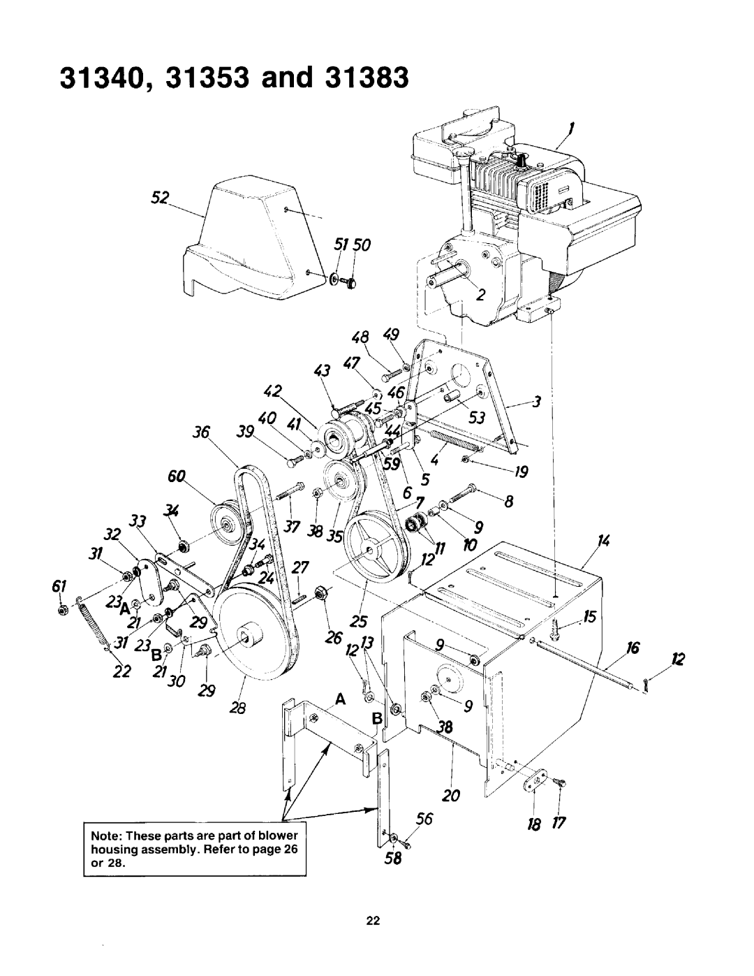 Yard-Man 31383-8, 31353-8, 31380-8, 31340-8 manual 