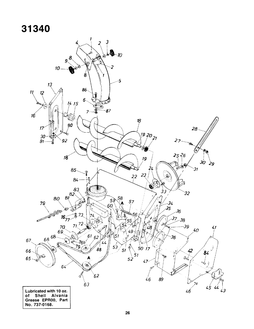 Yard-Man 31383-8, 31353-8, 31380-8, 31340-8 manual 