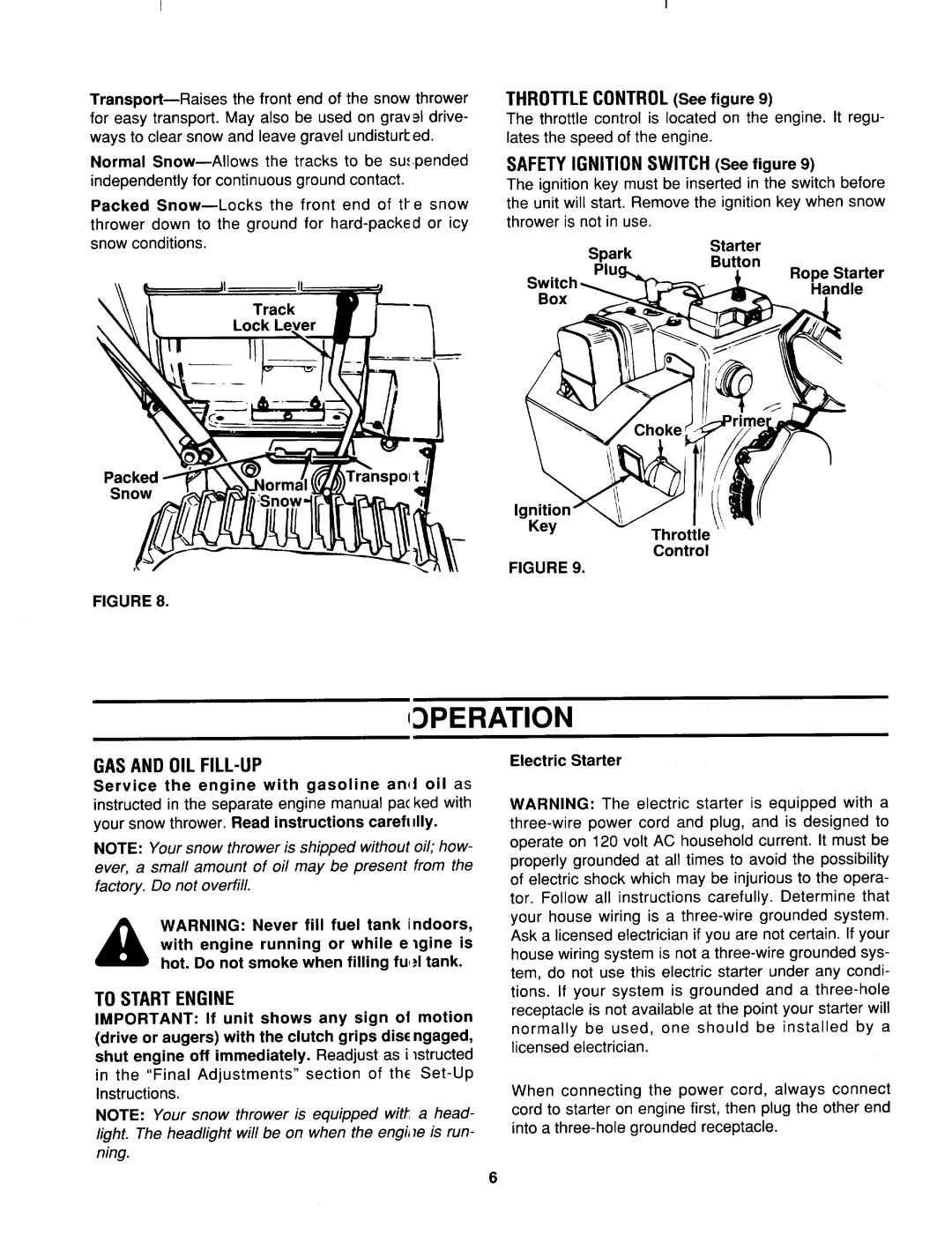 Yard-Man 316E733E401, 316E753F401 manual 