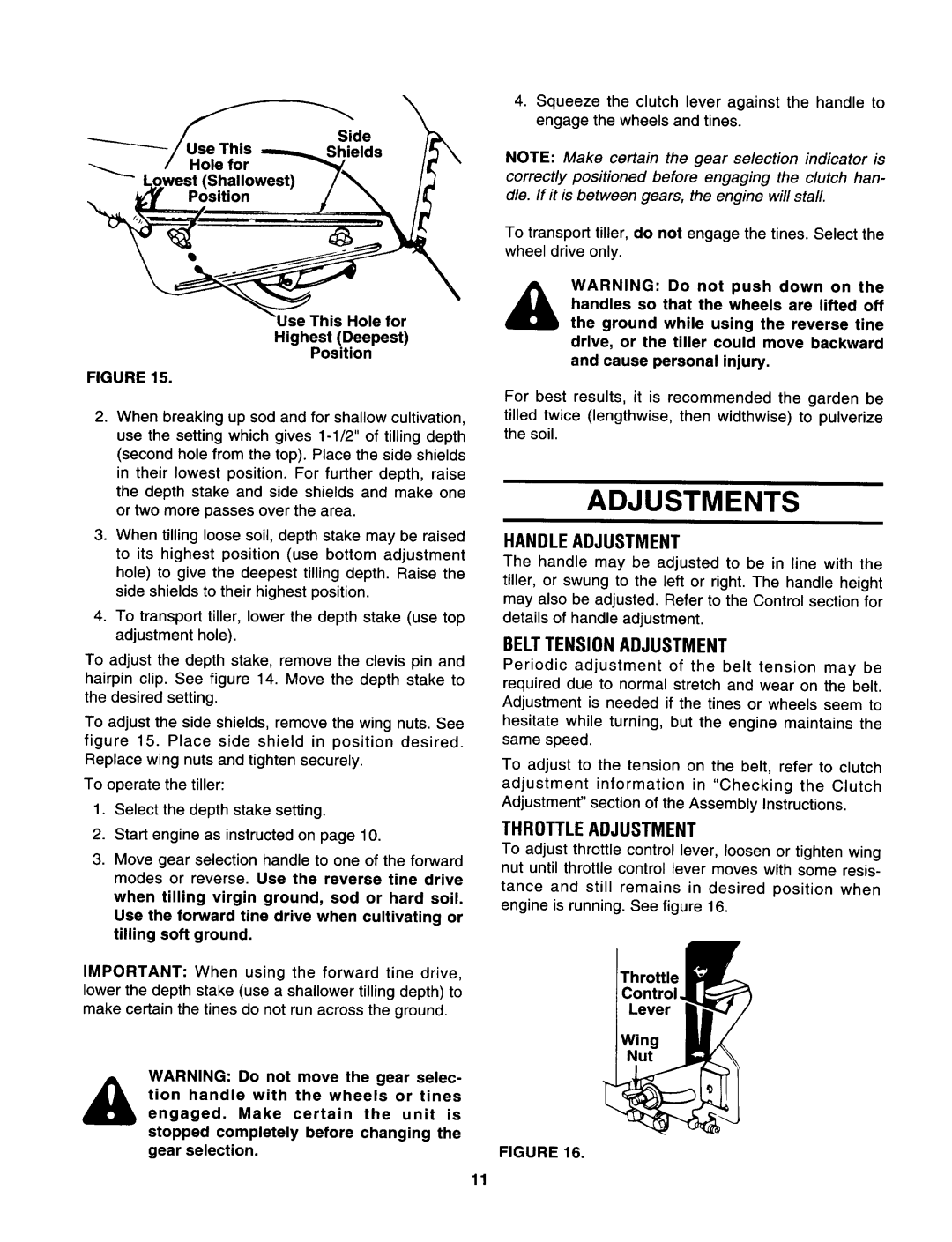 Yard-Man 447 manual 