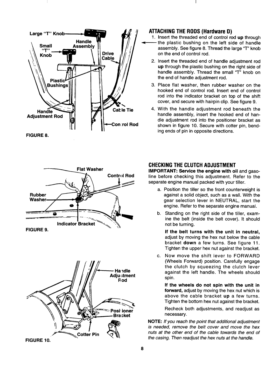 Yard-Man 447 manual 