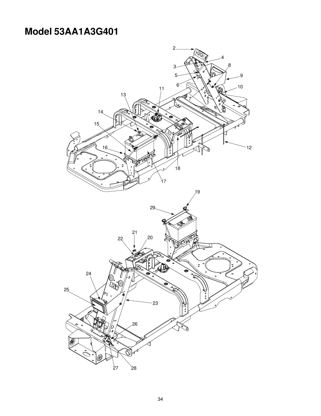 Yard-Man manual Model 53AA1A3G401 