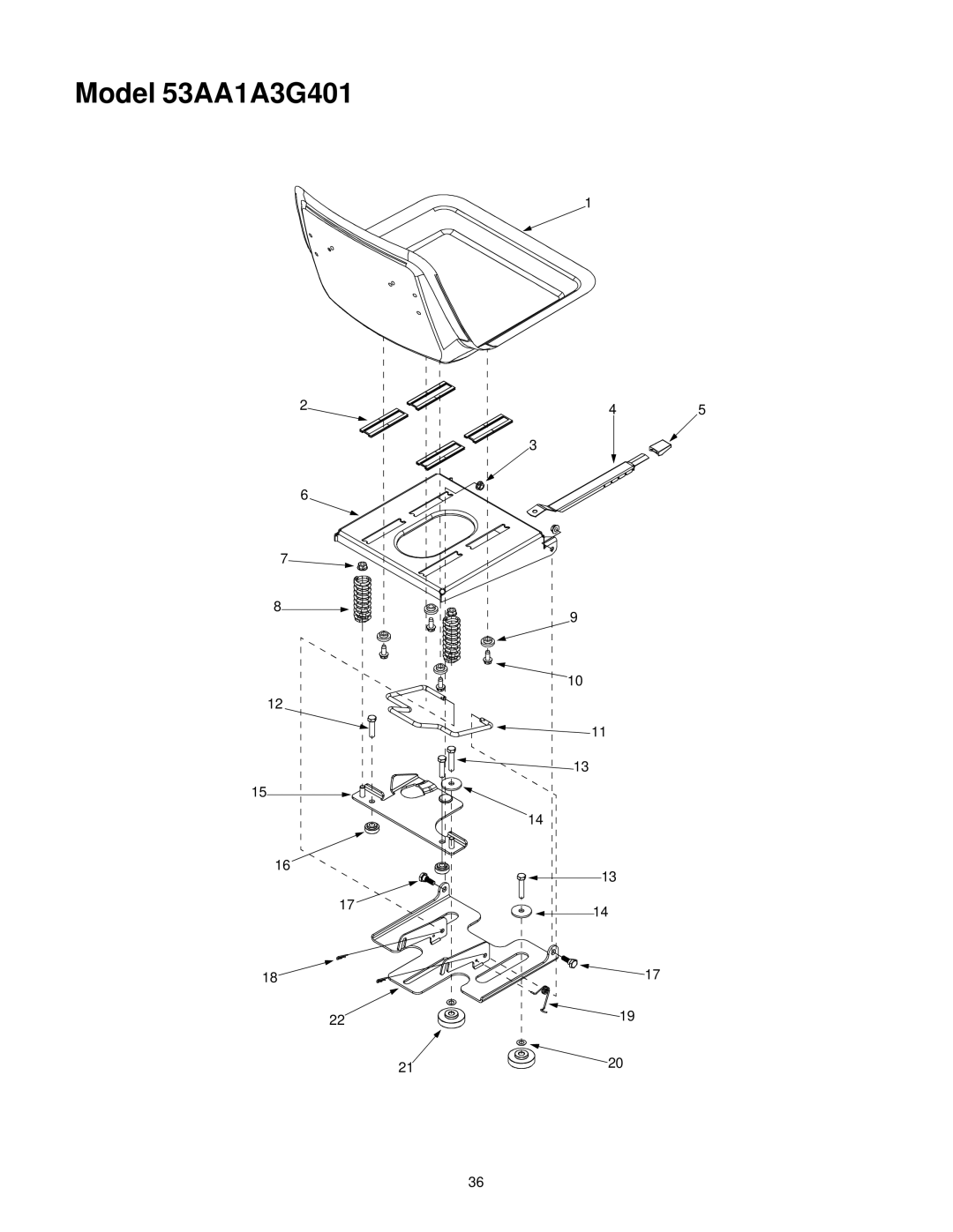 Yard-Man manual Model 53AA1A3G401 