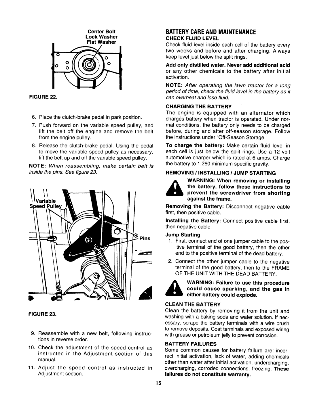 Yard-Man 614 manual 