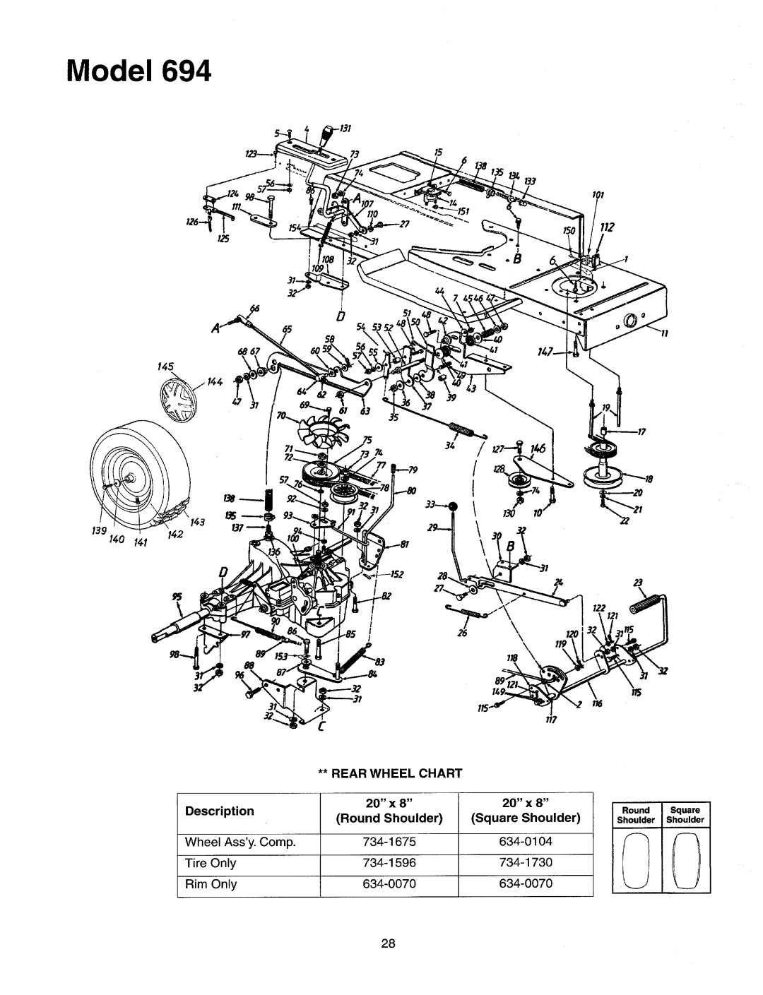 Yard-Man 694 manual 