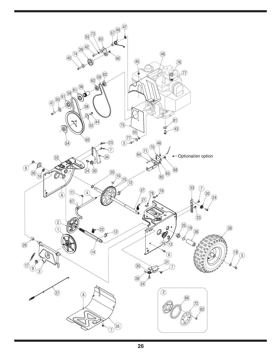 Yard-Man 769-03245 warranty Optional/en option 