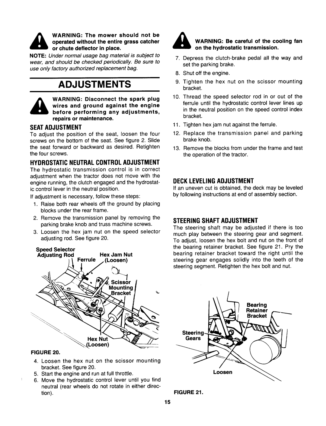 Yard-Man 834 manual 