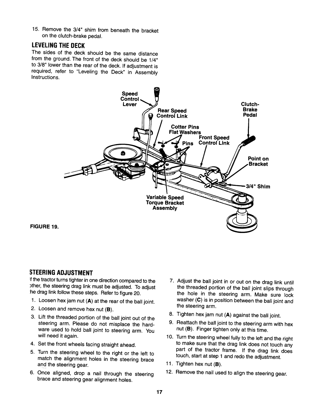 Yard-Man 844 manual 