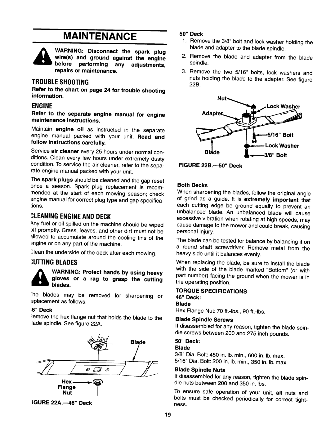 Yard-Man 844 manual 