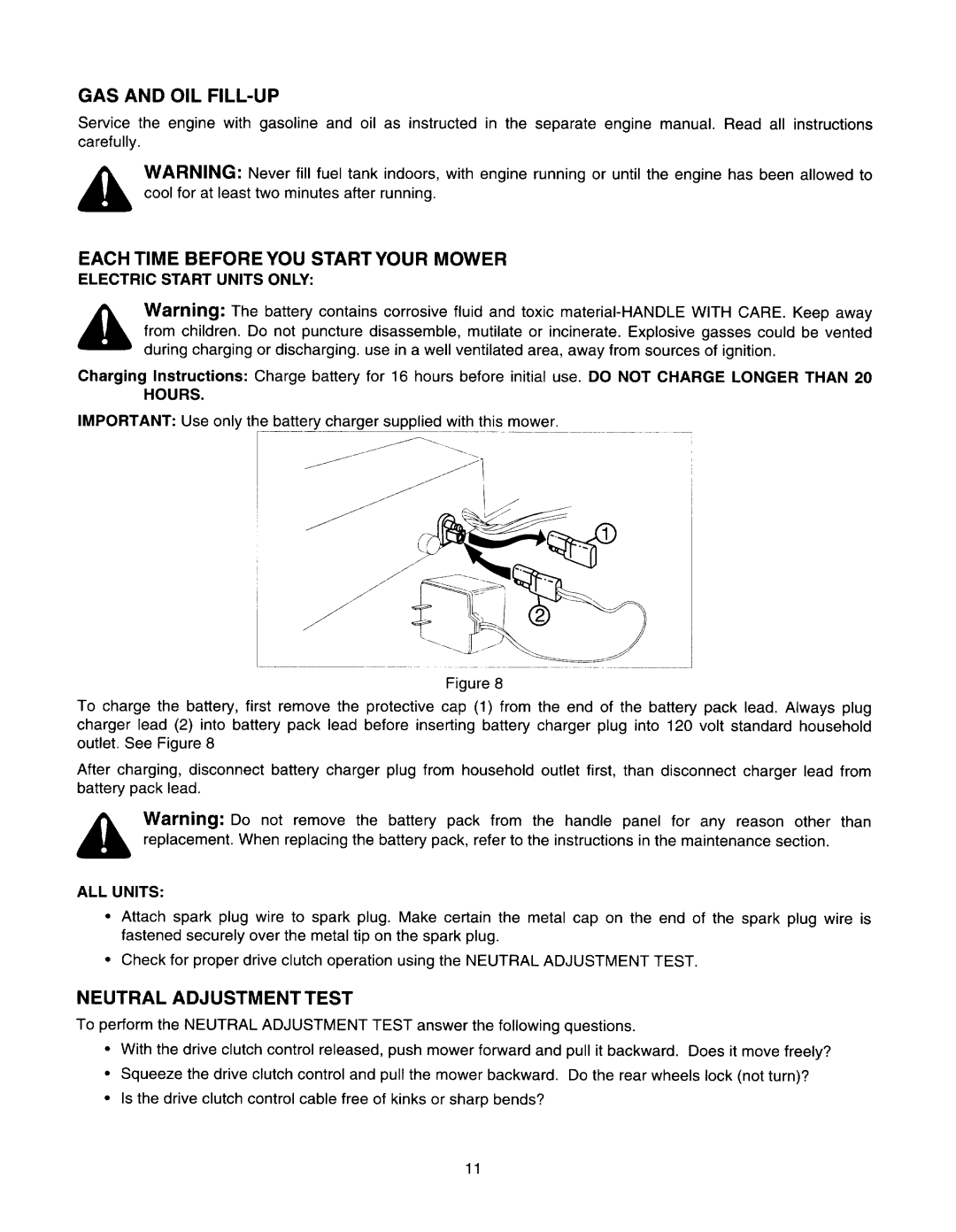 Yard-Man 950-959, 970-979, E970-E979 manual 