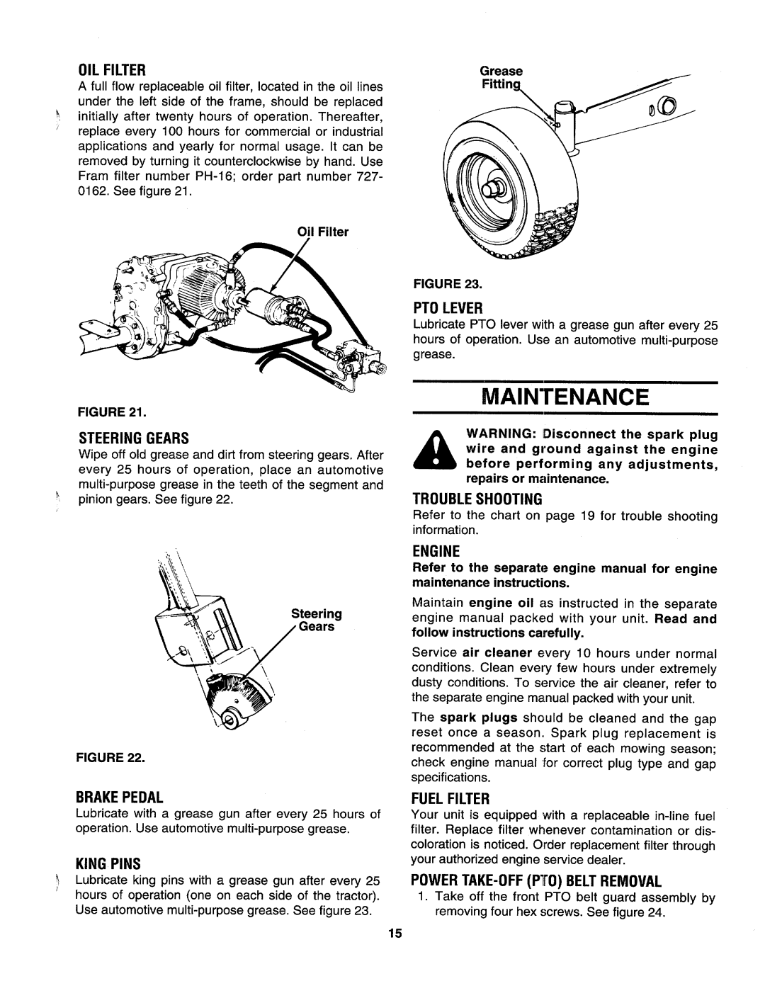 Yard-Man 999 manual 