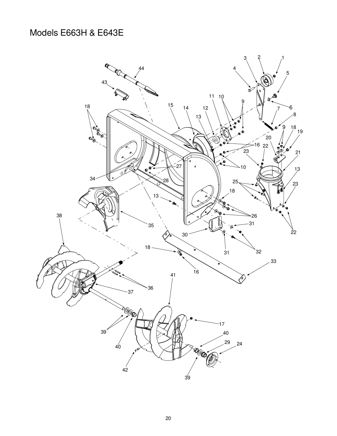 Yard-Man E663H, E643E manual 3132 