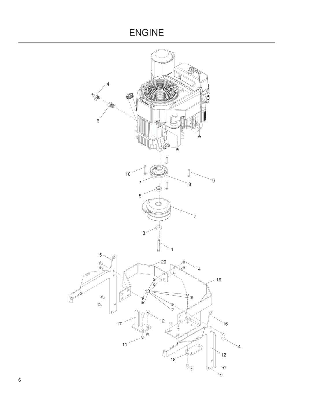 Yazoo/Kees 968999757, ZMMKW34170 manual Engine 