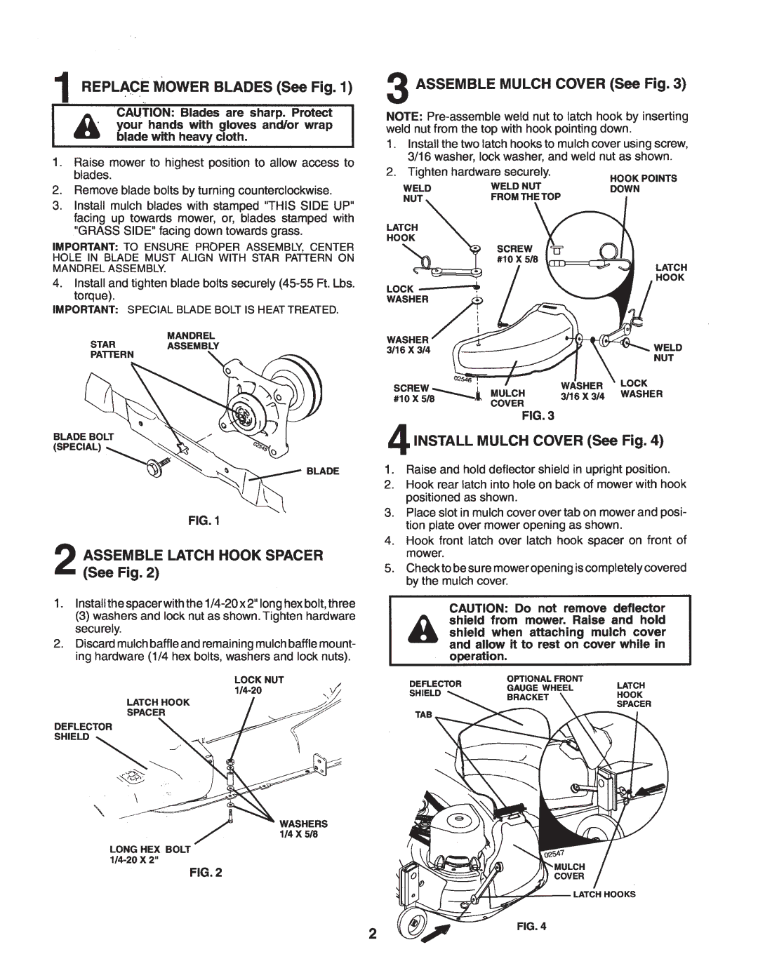 Yazoo/Kees Consumer 48 manual 