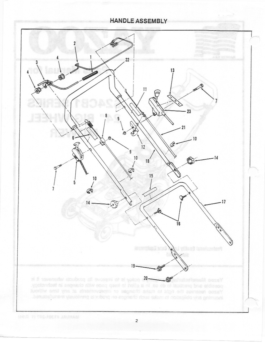 Yazoo/Kees S24CB1 Series manual 