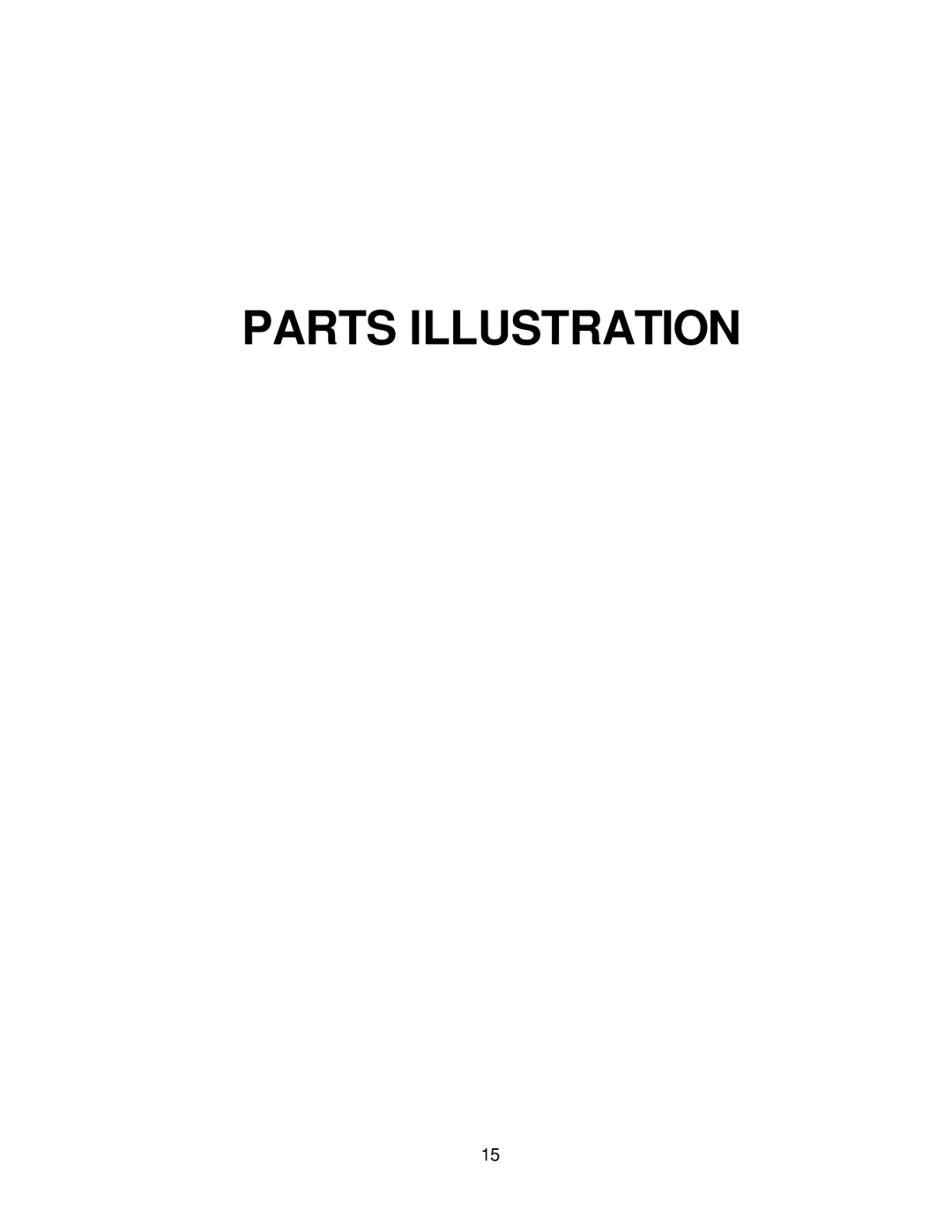 Yazoo/Kees Z9A manual Parts Illustration 