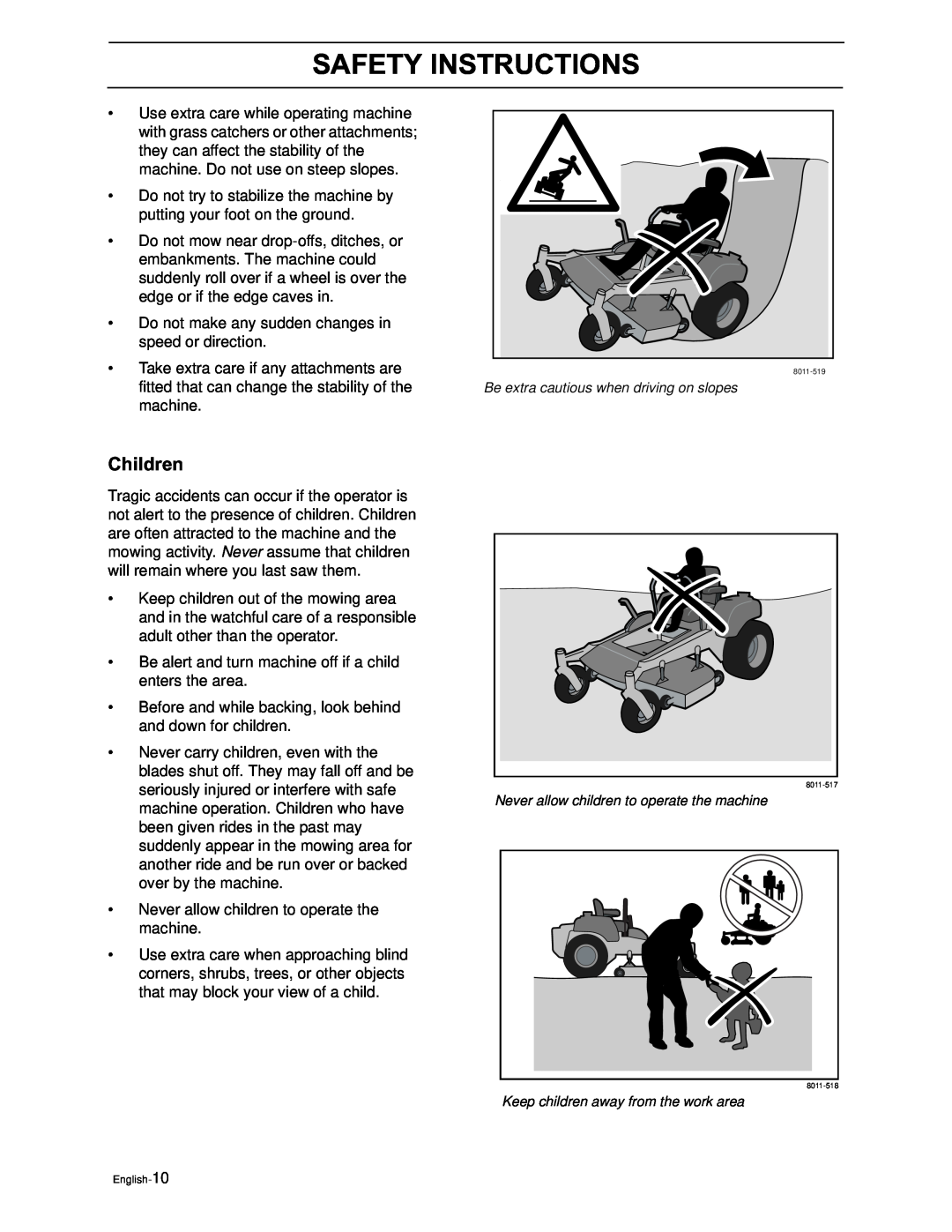 Yazoo/Kees ZEKH48240, ZEKH52240, ZEKH42200 manual Children, Safety Instructions 