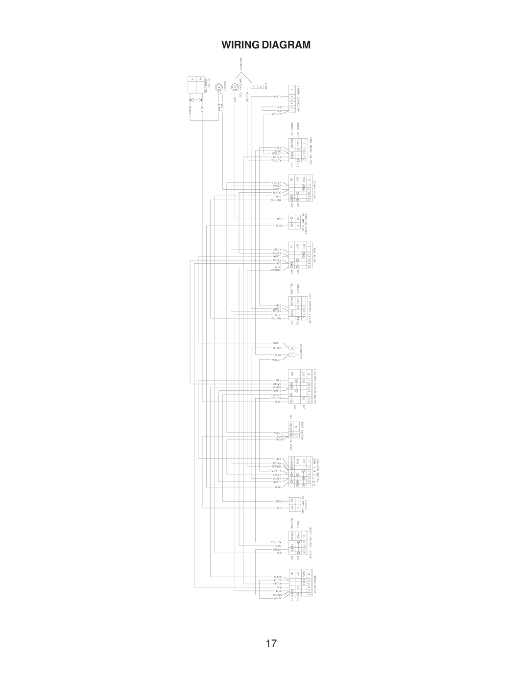 Yazoo/Kees ZKH61252, ZKH52252, ZKH52222 important safety instructions Wiring Diagram 