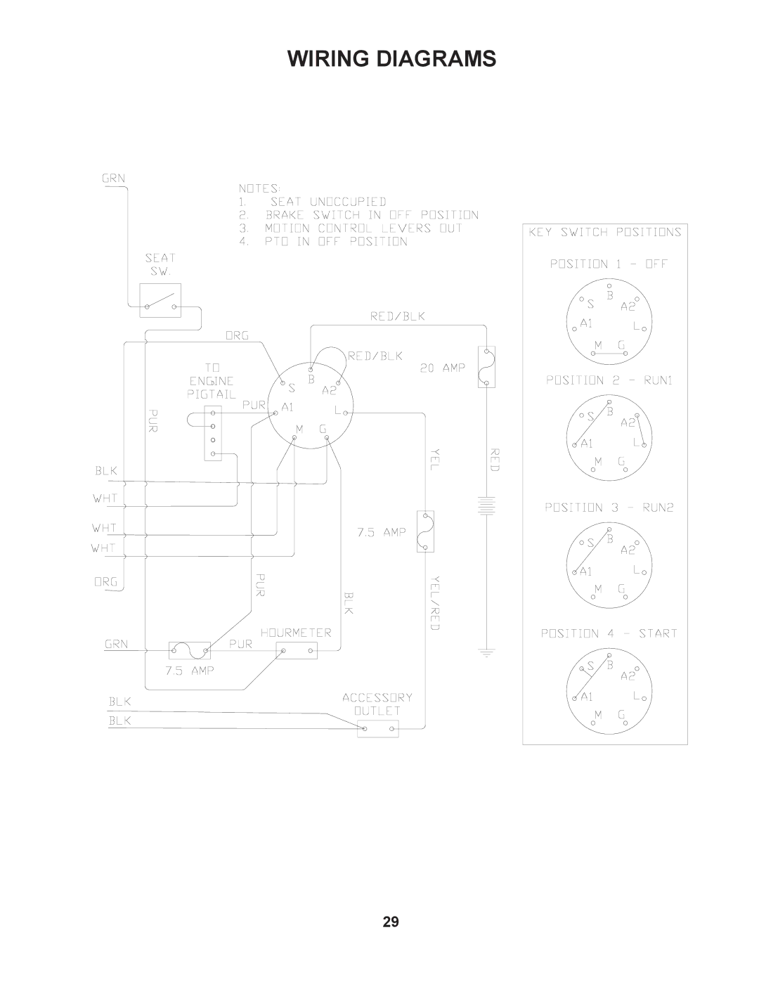 Yazoo/Kees ZMBI48181, ZMKW48191, ZMKW52211, ZMKW52231, ZMKH52231, ZMKW61231 manual Wiring Diagrams 