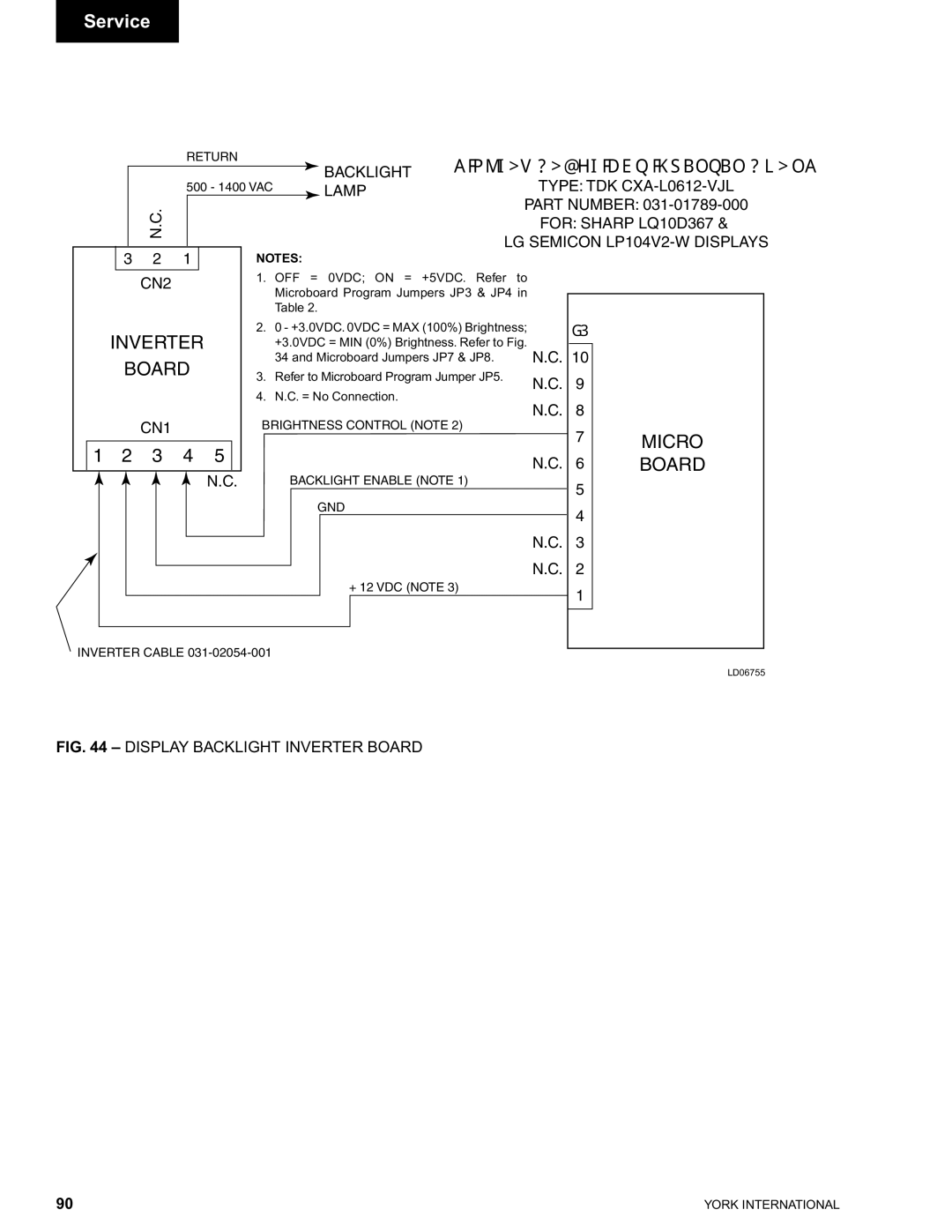 York 00497VIP manual Inverter 