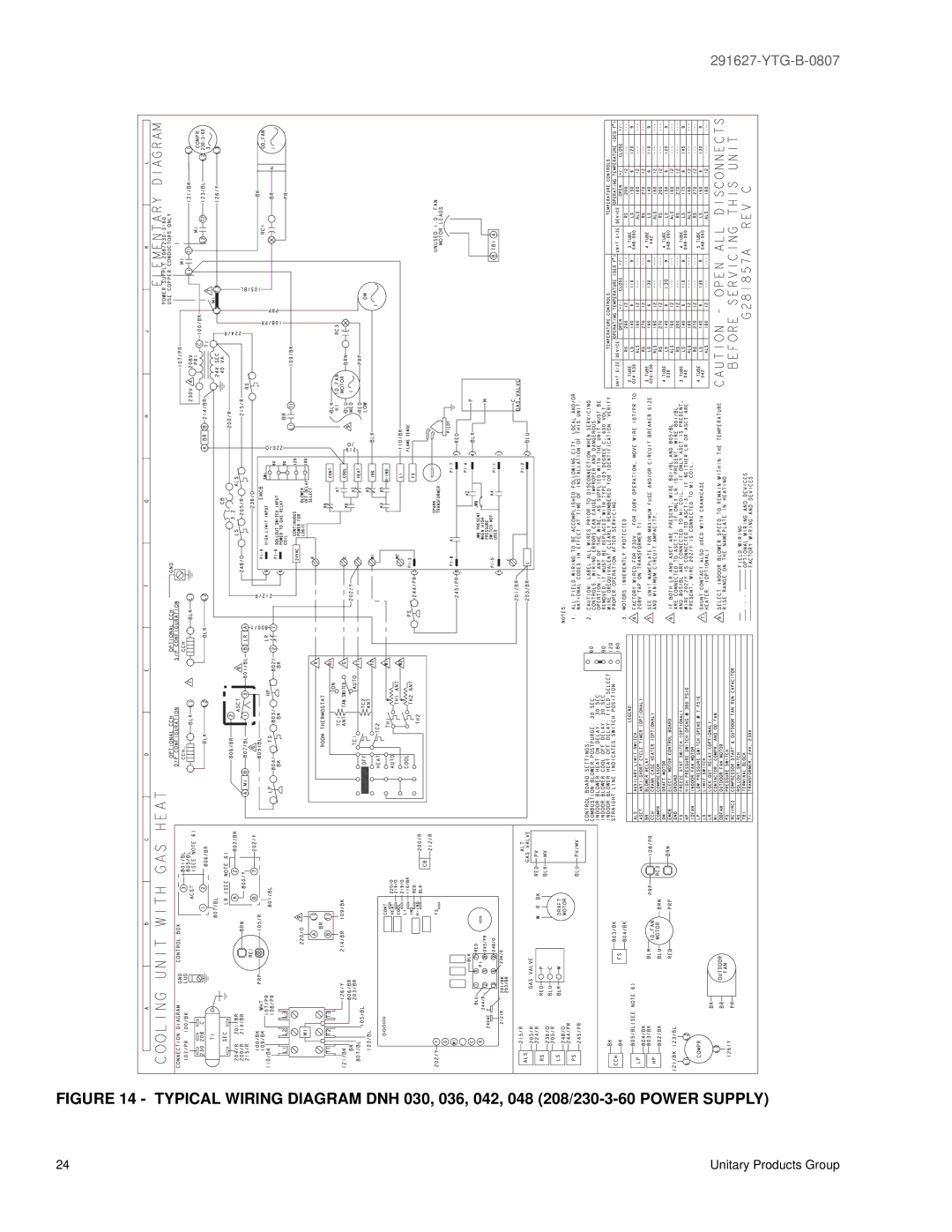 York 291627-YTG-B-0807 warranty 