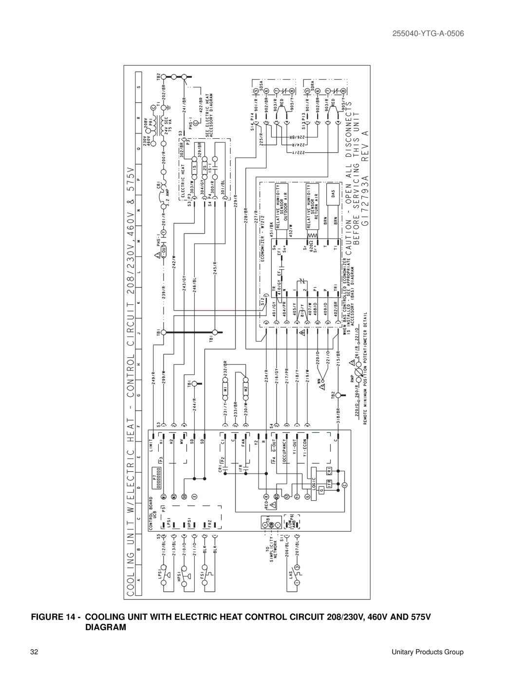 York 48, 36, 60 warranty YTG-A-0506 