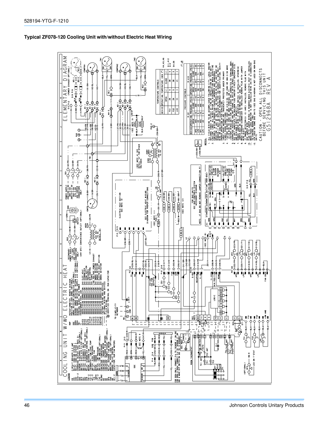 York R-410A manual YTG-F-1210 