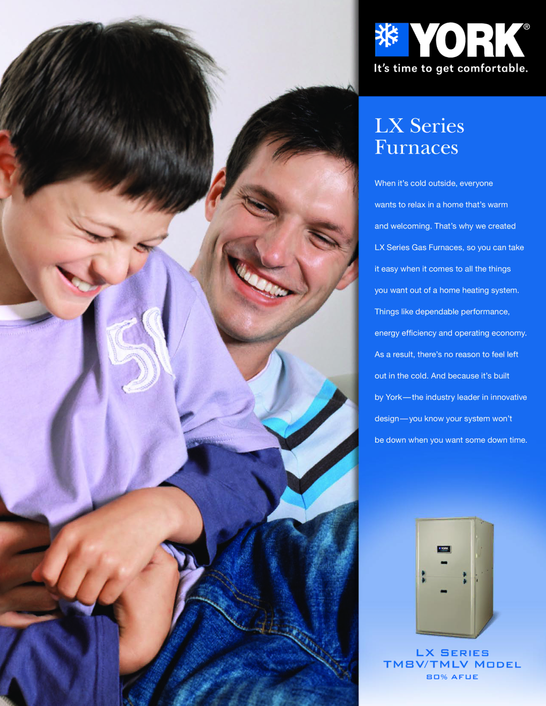 York TM8V manual LX Series Furnaces 