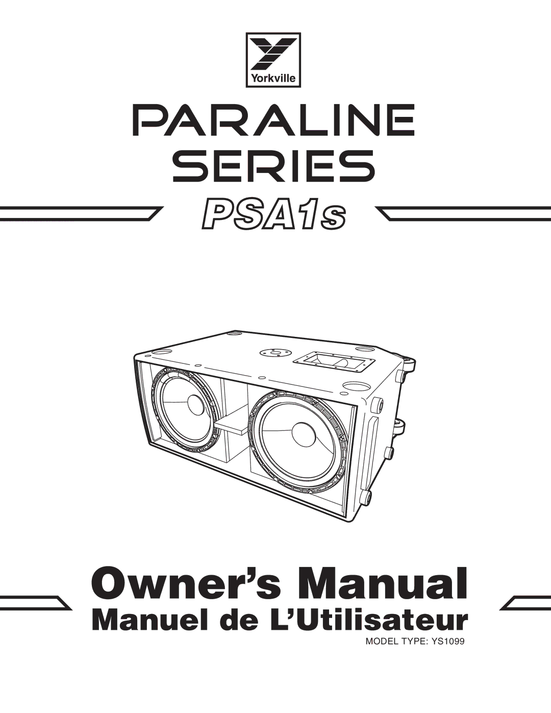 Yorkville Sound PSA1 owner manual Manuel de L’Utilisateur 