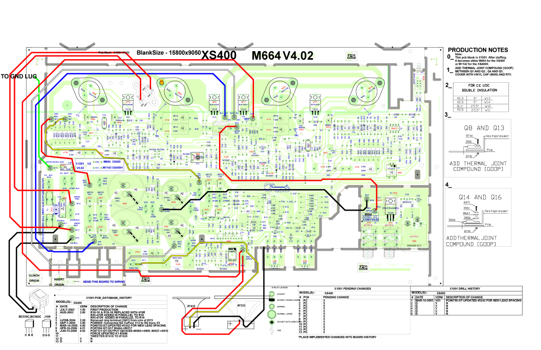 Yorkville Sound XS400 service manual M664 