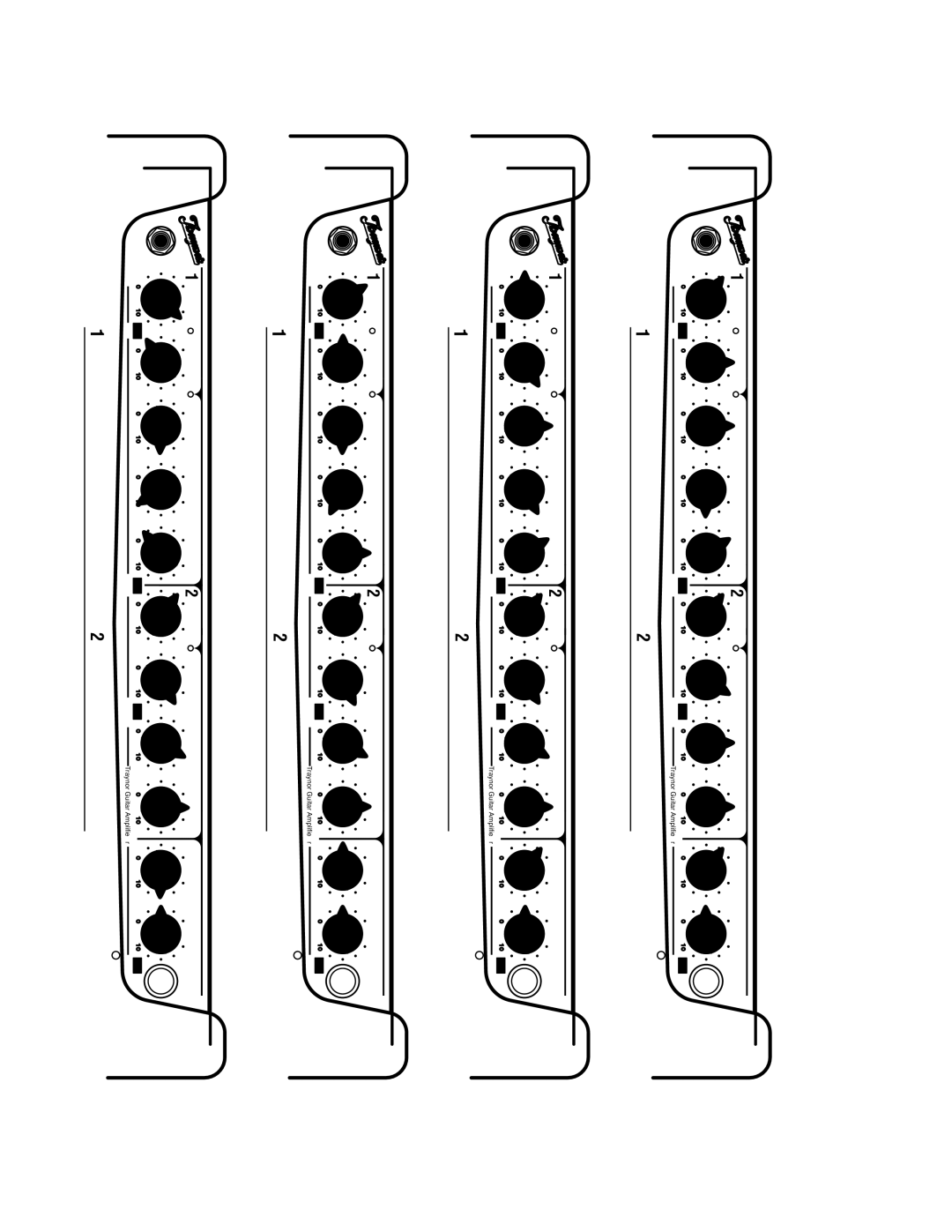 Yorkville Sound ycv40t owner manual Settings to Start With, Channel 2 Clean Rhythm 