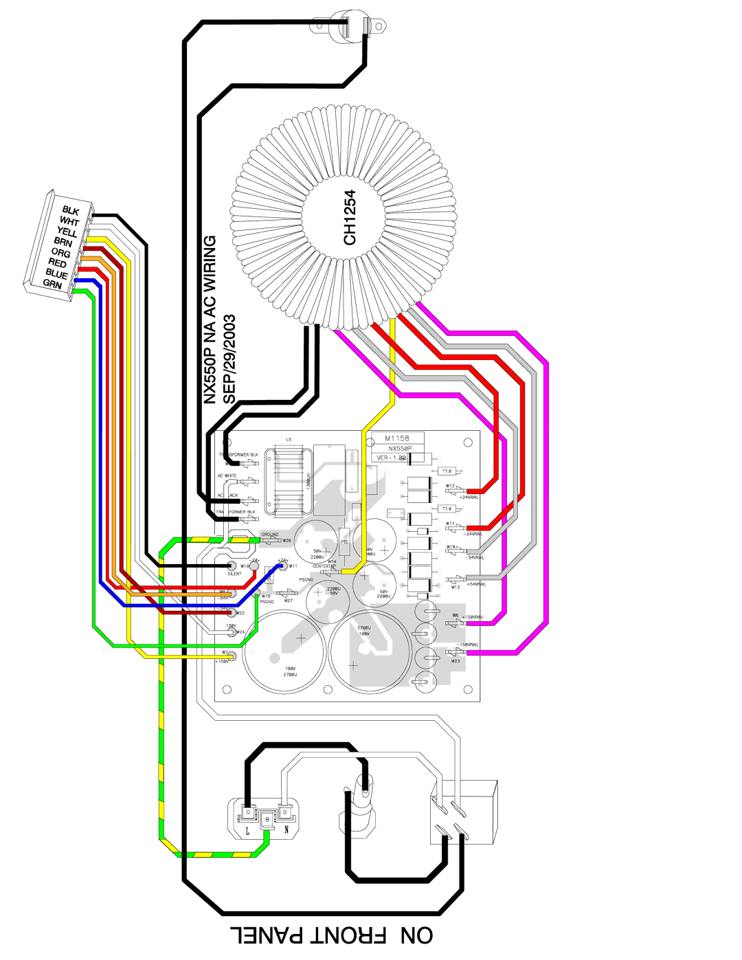 Yorkville Sound YS1002 service manual 