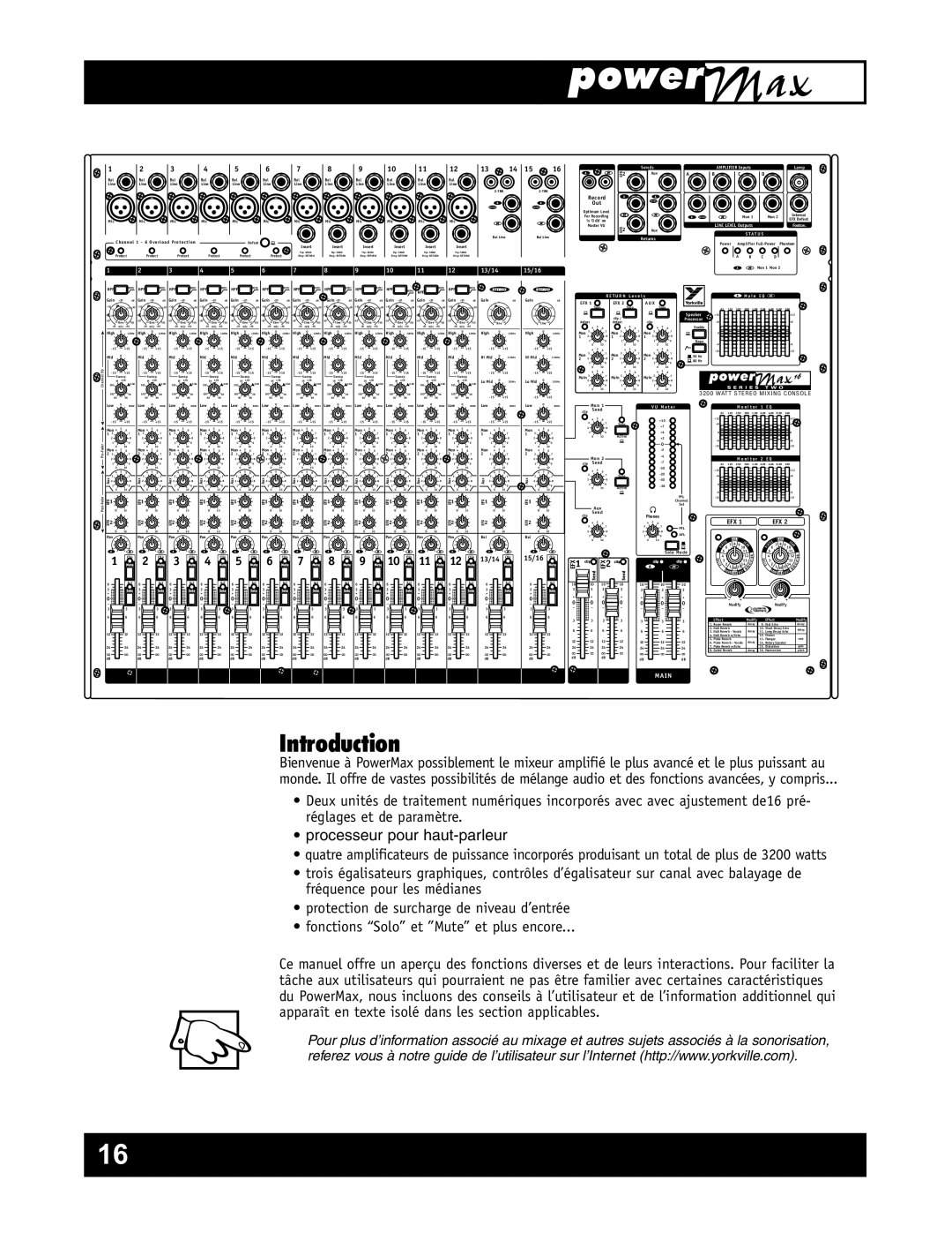 Yorkville Sound YS1011 owner manual Hpf 