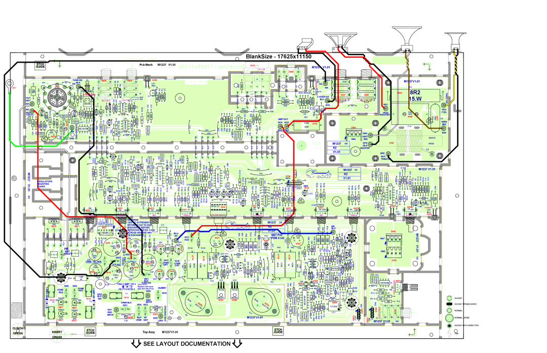 Yorkville Sound YS1044 service manual See Layout Documentation 