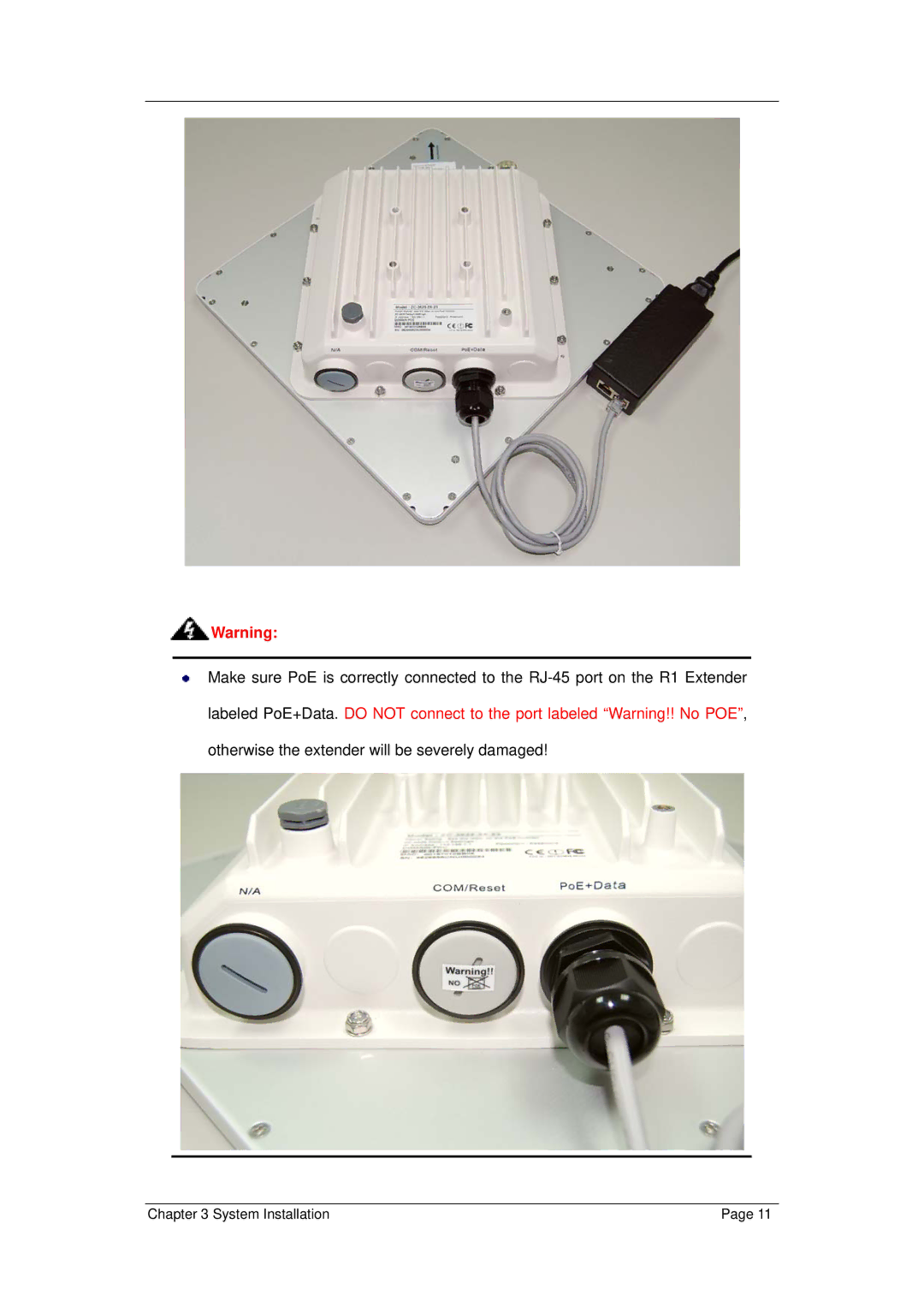 Z-Com R1 Extender manual System Installation 