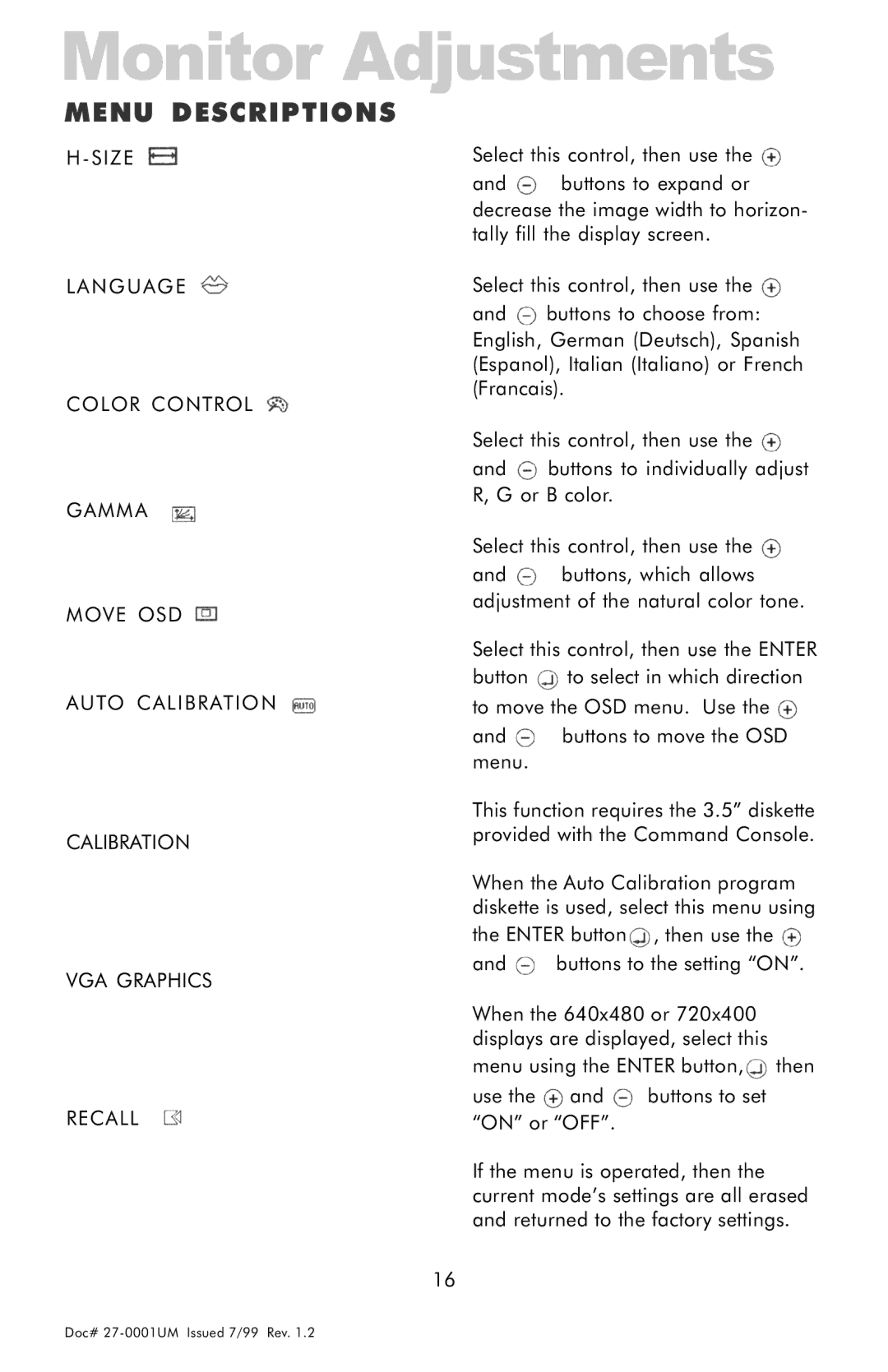 Z Microsystems 14 manual Size 