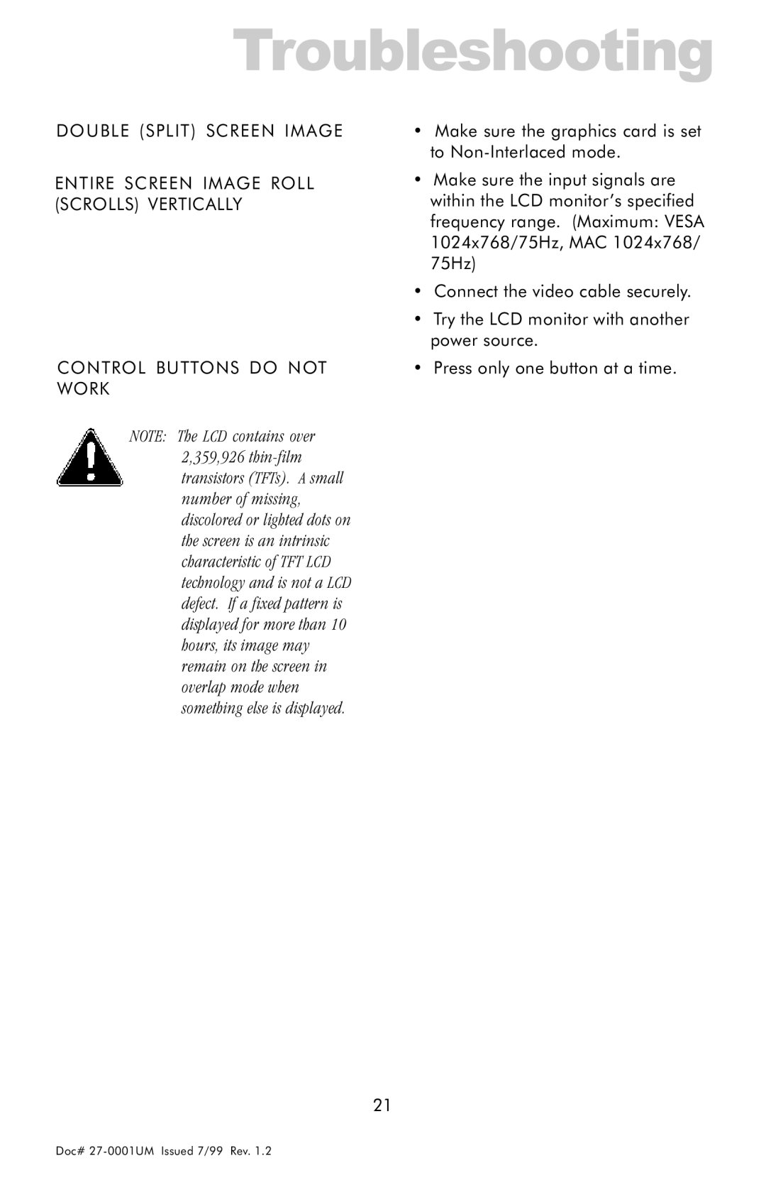 Z Microsystems 14 manual Troubleshooting 