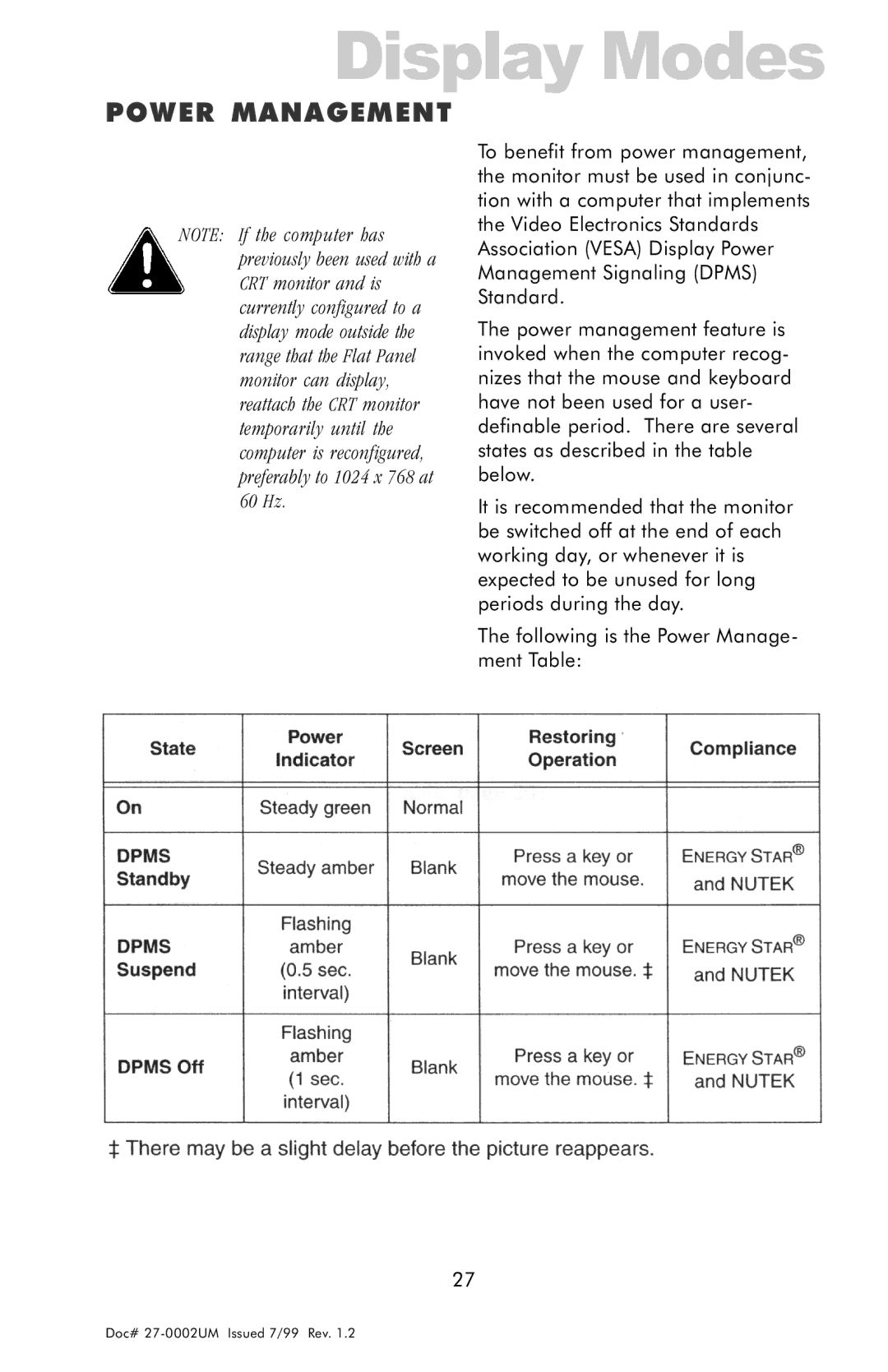 Z Microsystems 15 manual Power Management 