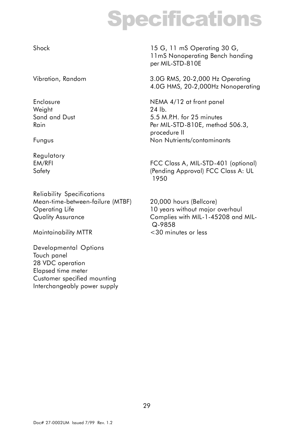 Z Microsystems 15 manual Em/Rfi 