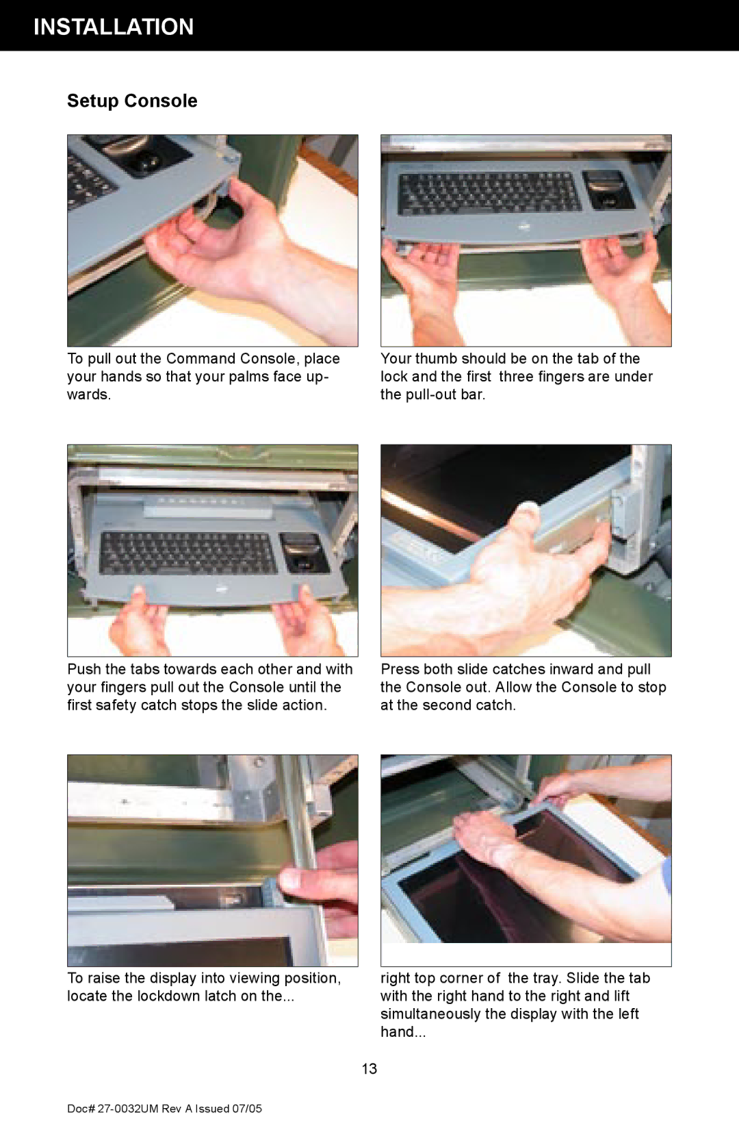 Z Microsystems SL manual Setup Console 