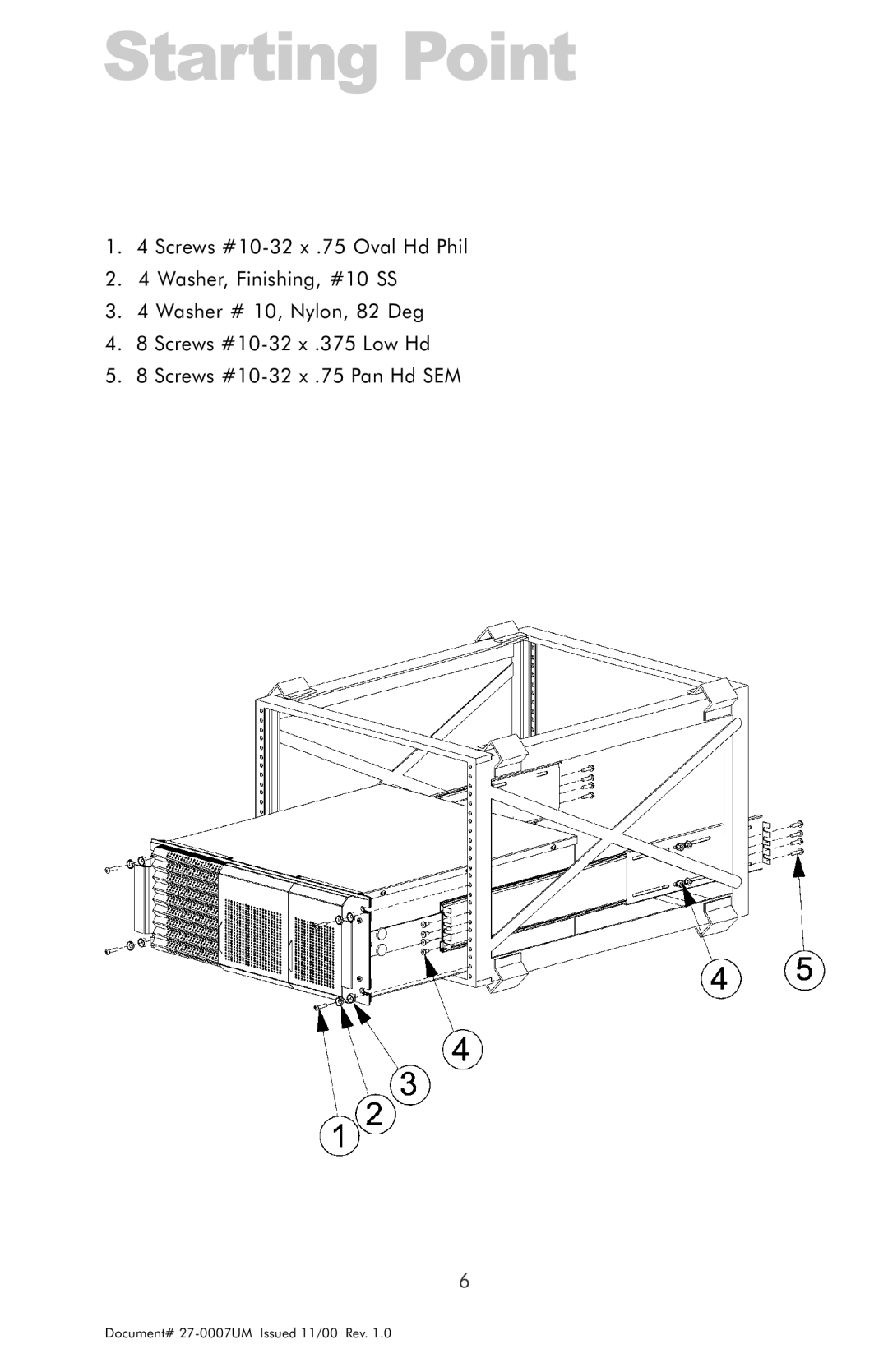 Z Microsystems ZX Station manual Starting Point 