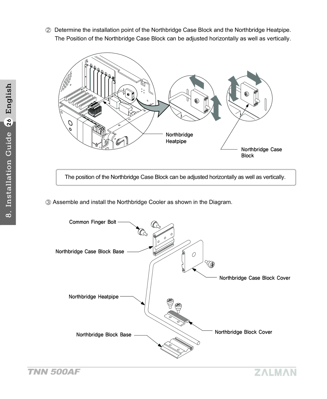 ZALMAN TNN 500AF manual 