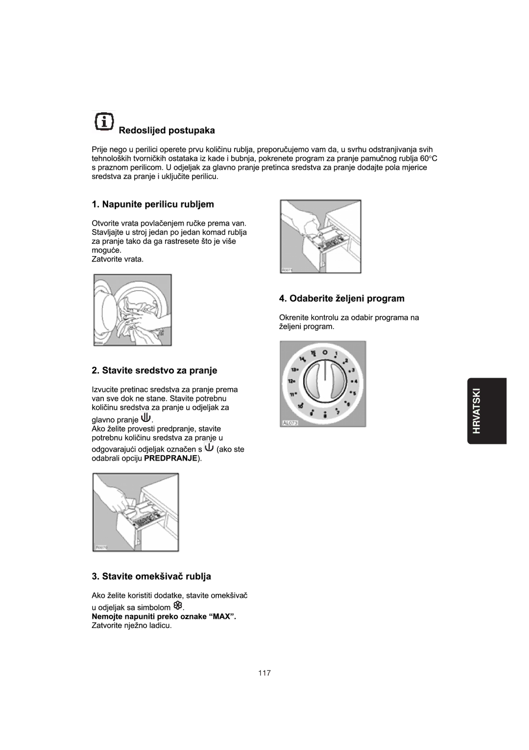 Zanussi 106 user manual 117 