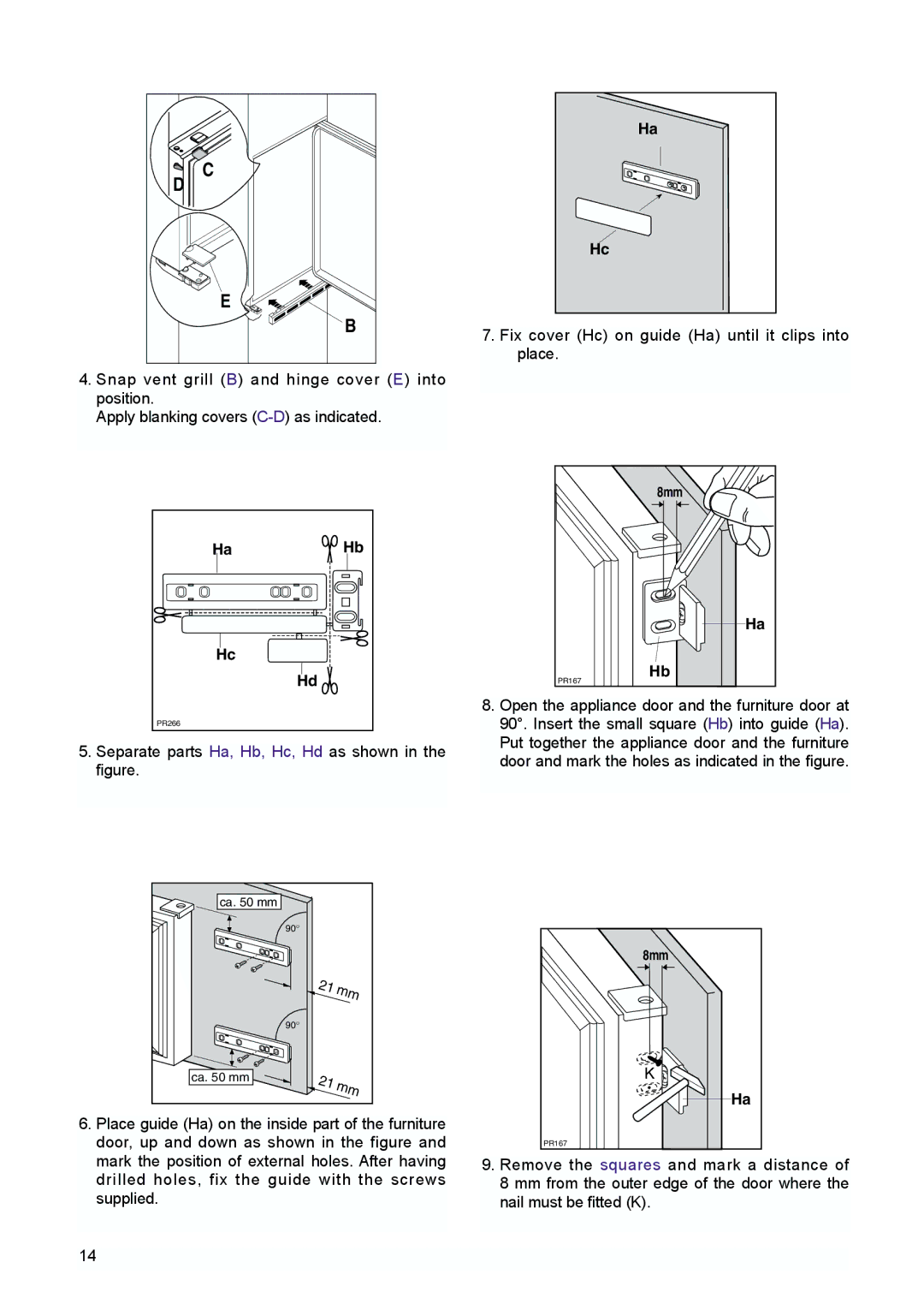 Zanussi ZI 9155 A, 338, Refrigerator, ZI 9225 A manual 21 m 